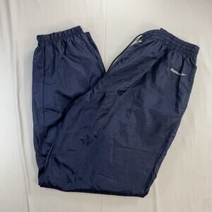 Vintage Reebok Track Pants Adult Extra Large Blue Baggy Fit Sweatpants